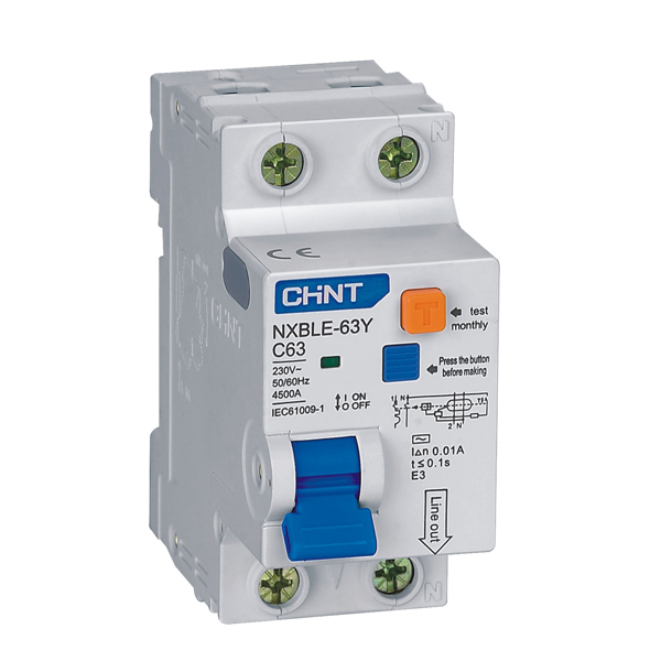 NXBLE-63Y Residual Current Operated Circuit  Breaker